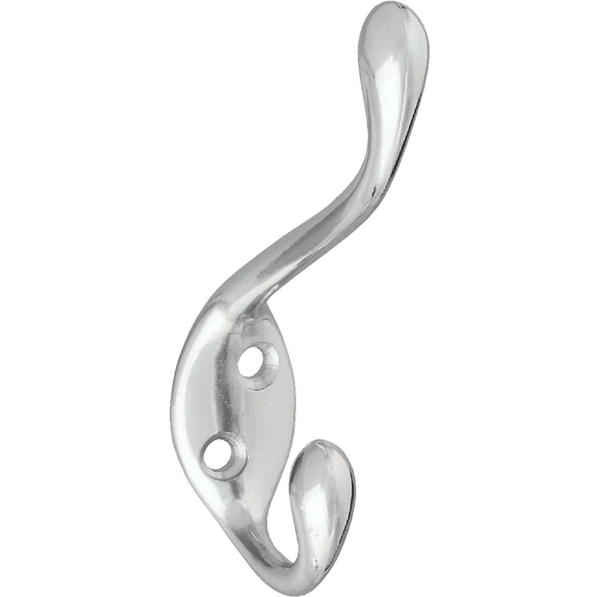 National Hardware Heavy-Duty Nickel Wardrobe Hook