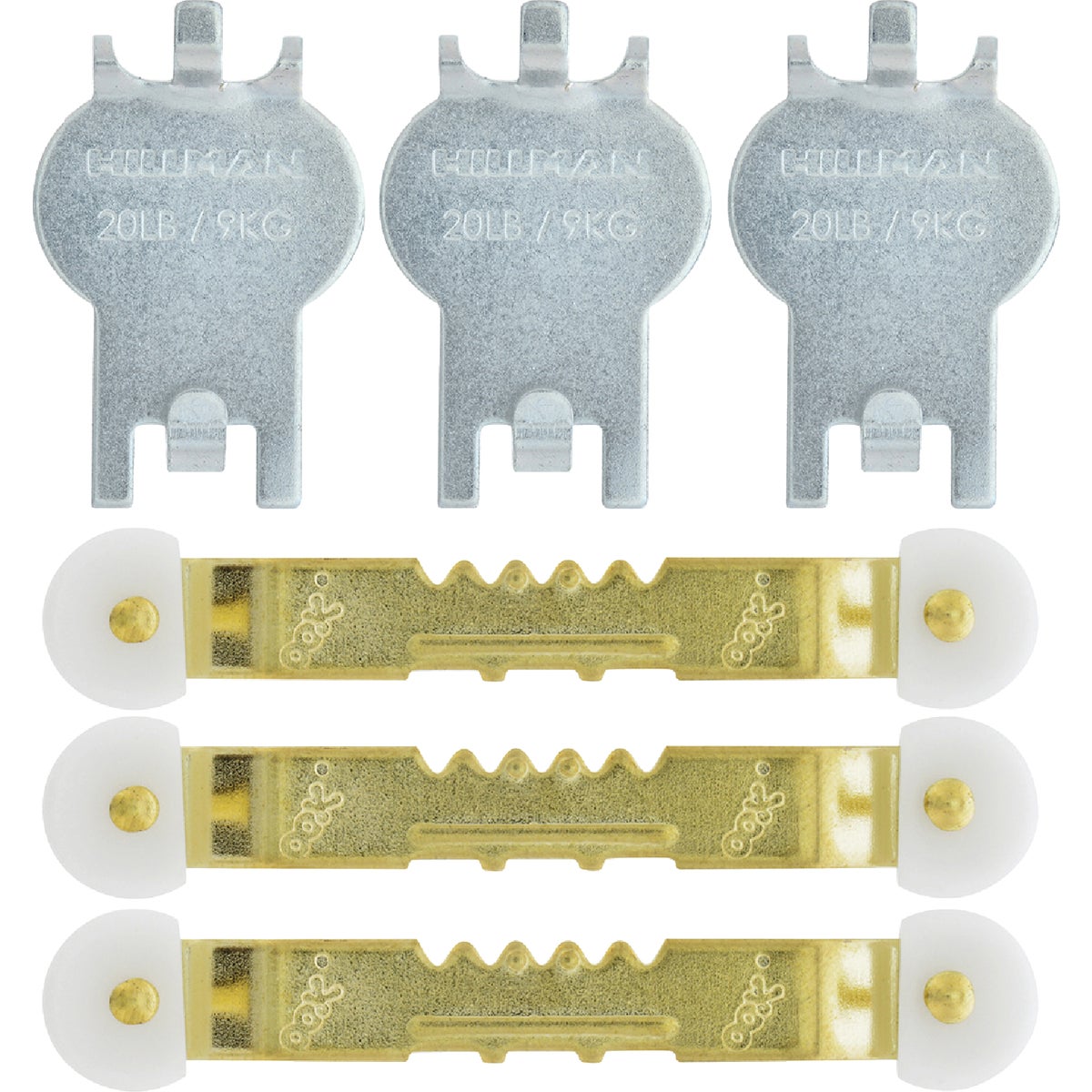 Hillman High and Mighty 20 Lb. Picture Hanger Kit (6-Piece) Image 2