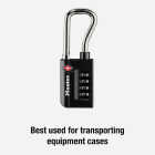 Master Lock 1-5/16 In. Wide Number Combination Luggage Lock with Extended Reach (TSA Accepted) Image 3