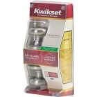 Kwikset Signature Series Satin Nickel Hall & Closet Door Knob Image 3