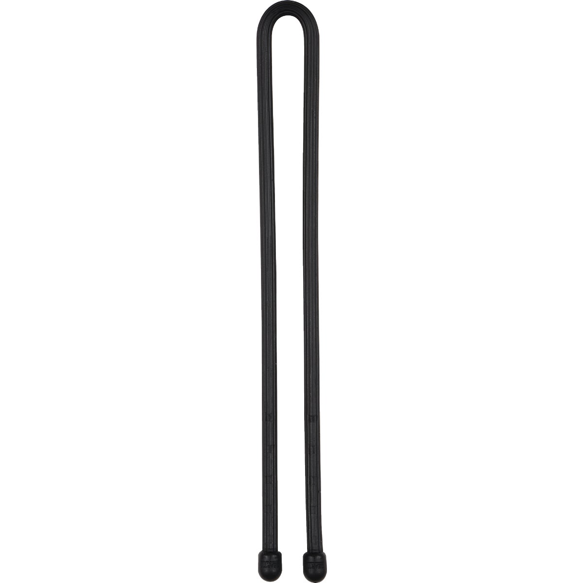 Gear Tie 12 In. Reusable Rubber Twist Tie - Black (2-Pack) Image 3