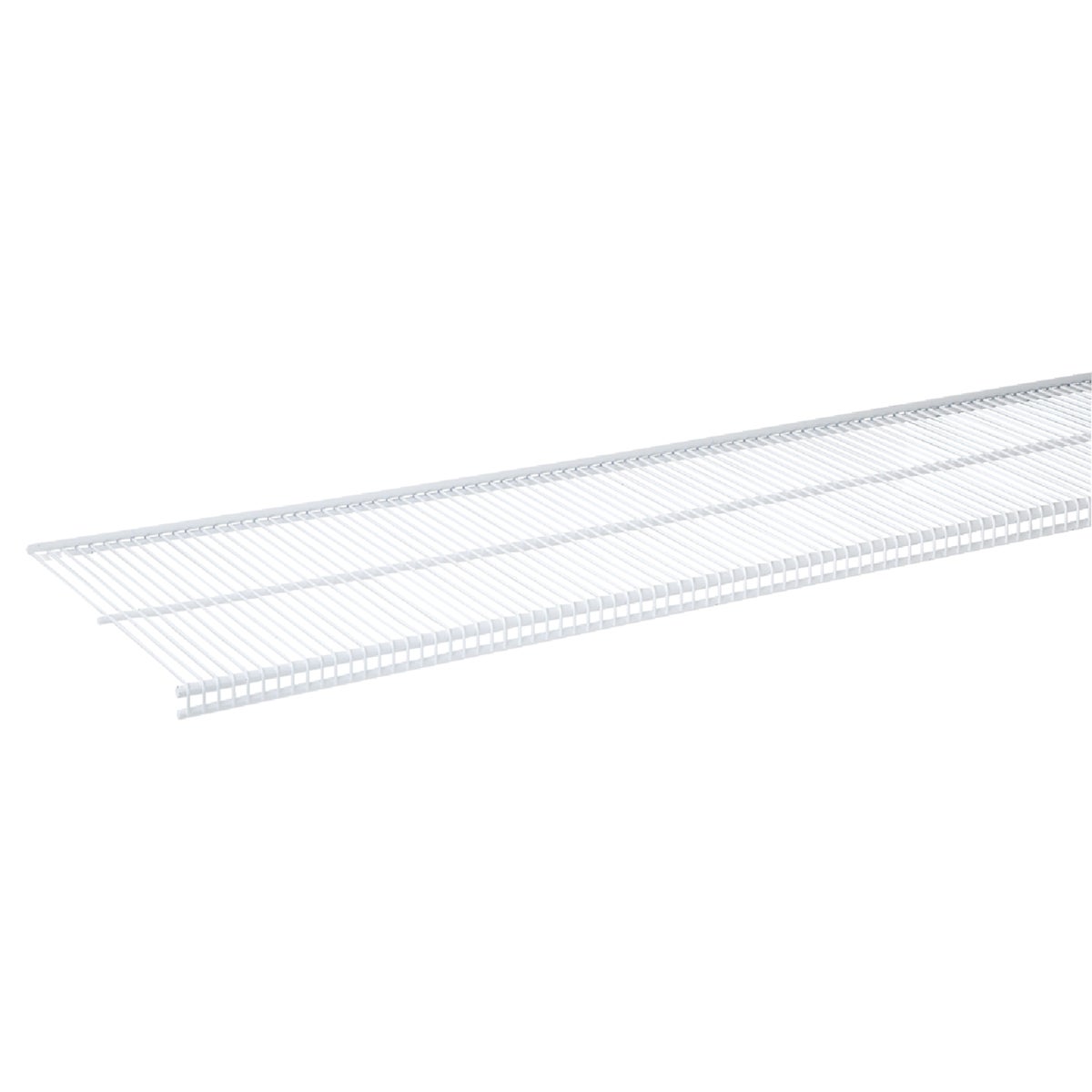 Organized Living FreedomRail 8 Ft. W. x 12 in. D Profile Ventilated Closet Shelf, White Image 2
