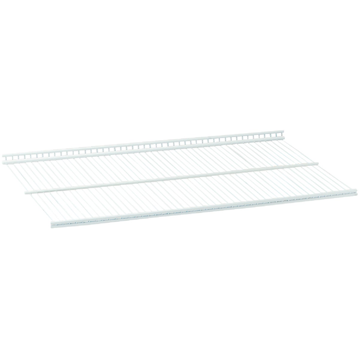 Organized Living FreedomRail 2 Ft. W. x 16 in. D Profile Ventilated Closet Shelf, White Image 2