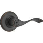 Kwikset Venetian Bronze Balboa Privacy Door Lever Image 1