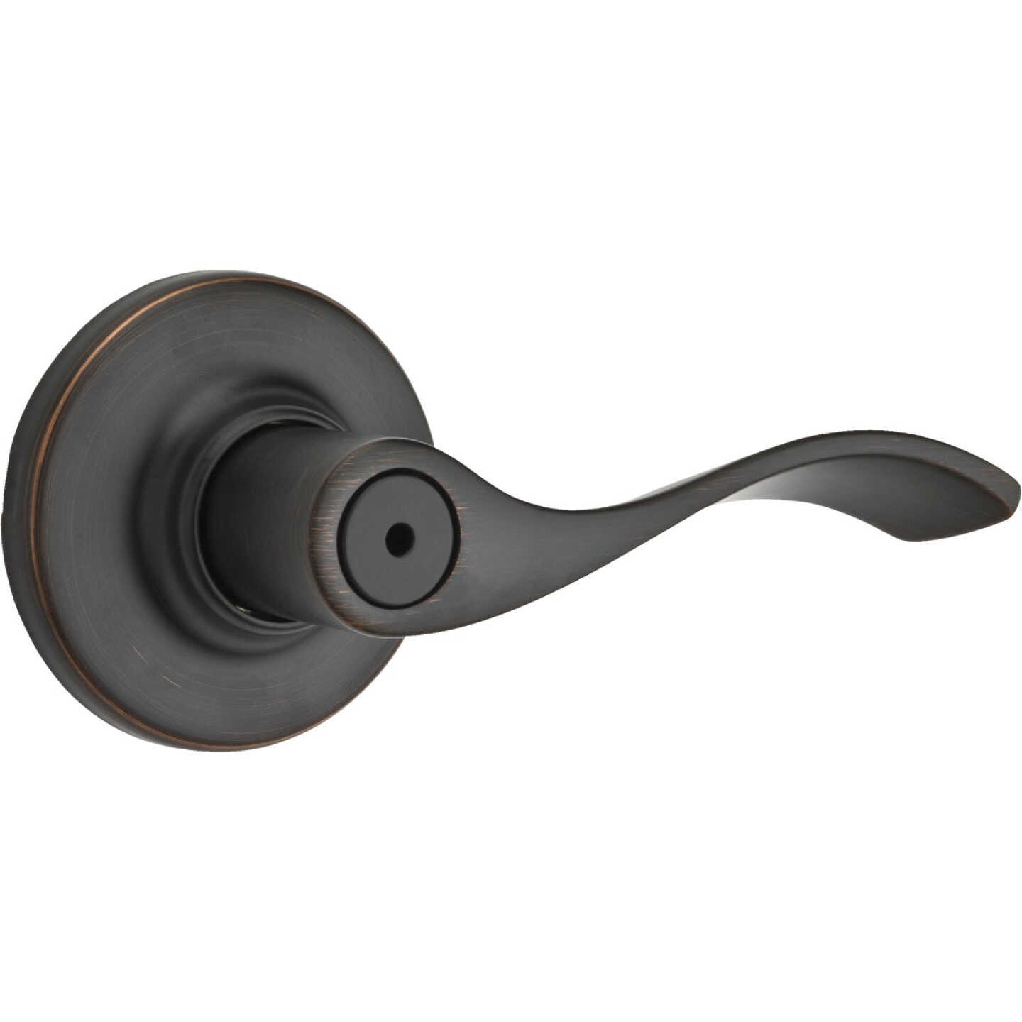 Kwikset Venetian Bronze Balboa Privacy Door Lever Image 1