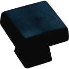 Amerock Blackrock 1.1875 In. Square Black Bronze Cabinet Knob Image 1