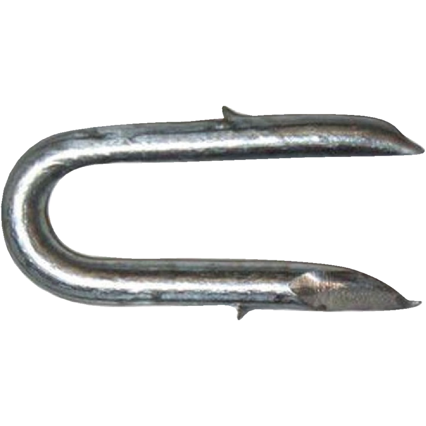 PrimeSource 1-1/4 In. 8 ga Single Barb Galvanized Fence Staple (90 Ct., 1 Lb.) Image 1