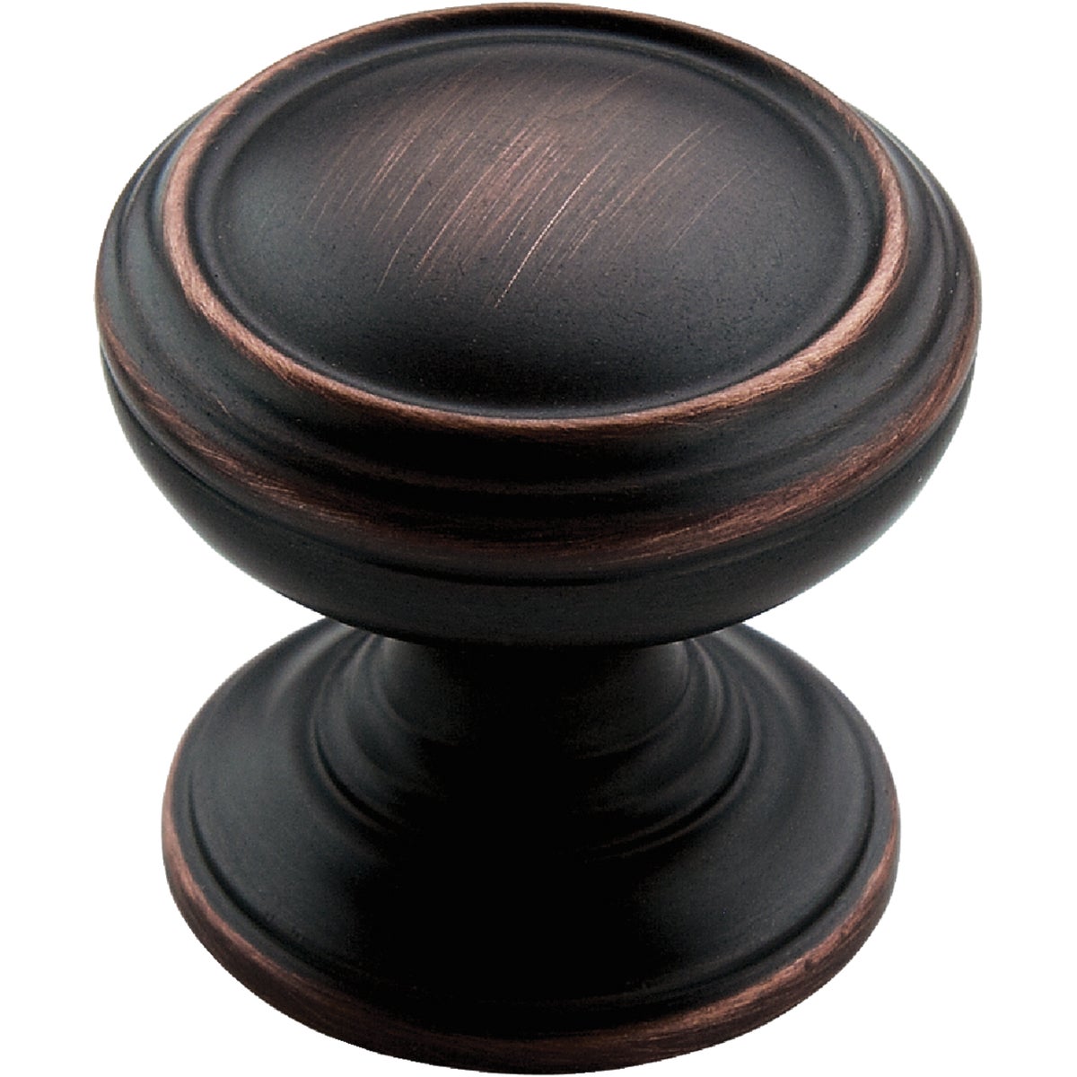 Amerock Revitalize Round Oil-Rubbed Bronze Cabinet Knob