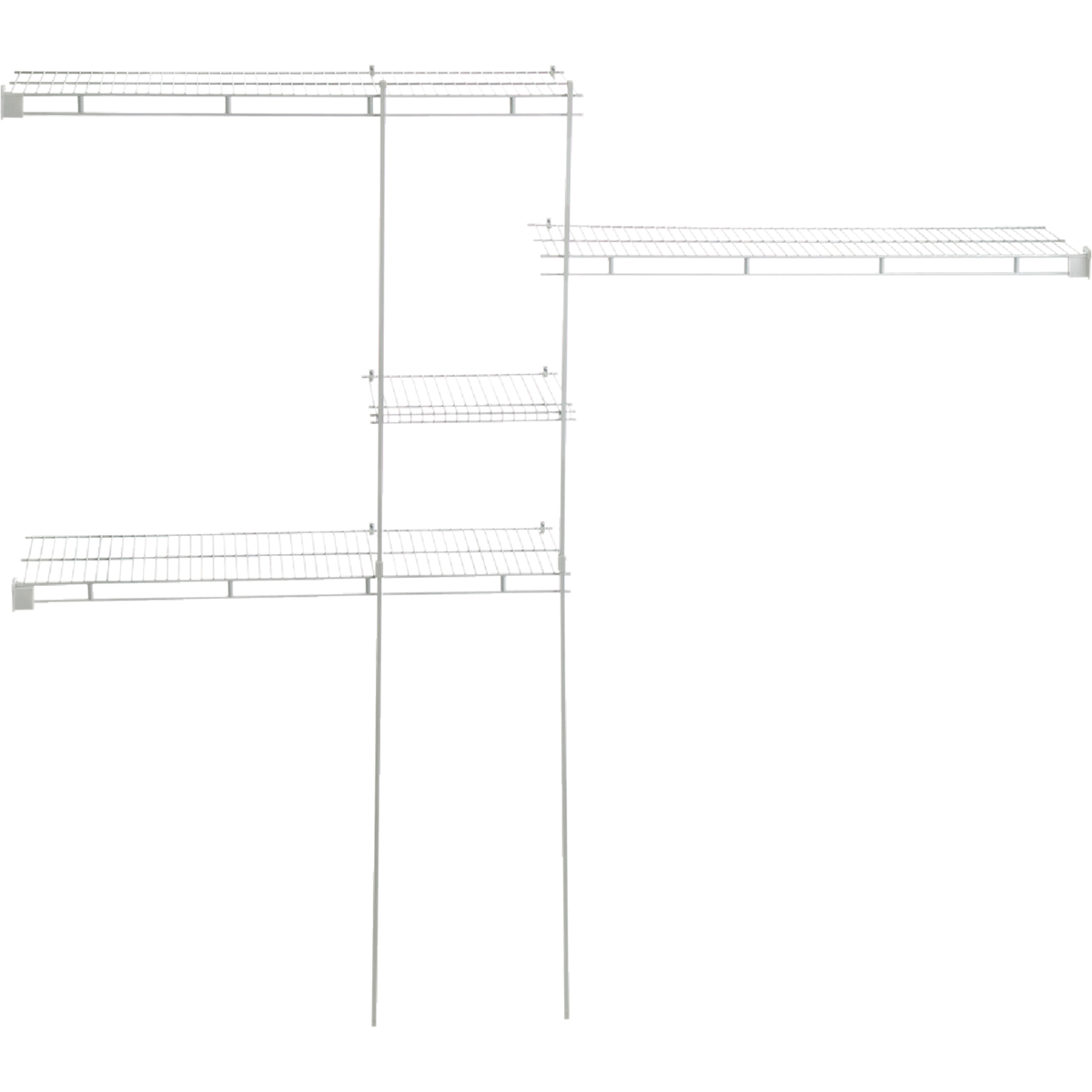 ClosetMaid 5 Ft. to 8 Ft. Shelf and Rod Closet System