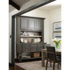 Amerock Traditional Classics Geometric Clear/Satin Nickel Cabinet Knob Image 2