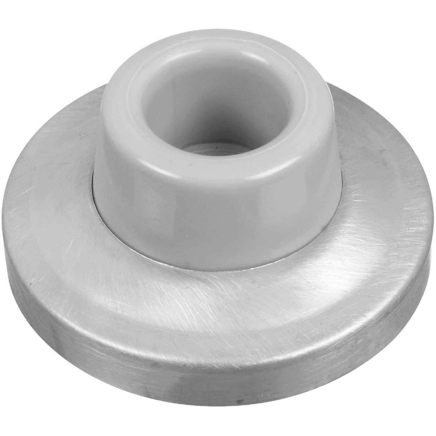 National Hardware Chrome Wall Door Stop Image 1