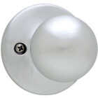Kwikset Satin Chrome Polo Dummy Door Knob Image 1