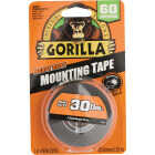 Gorilla 1 In. x 60 In. Black Heavy Duty Double-Sided Mounting Tape (30 Lb. Capacity) Image 1