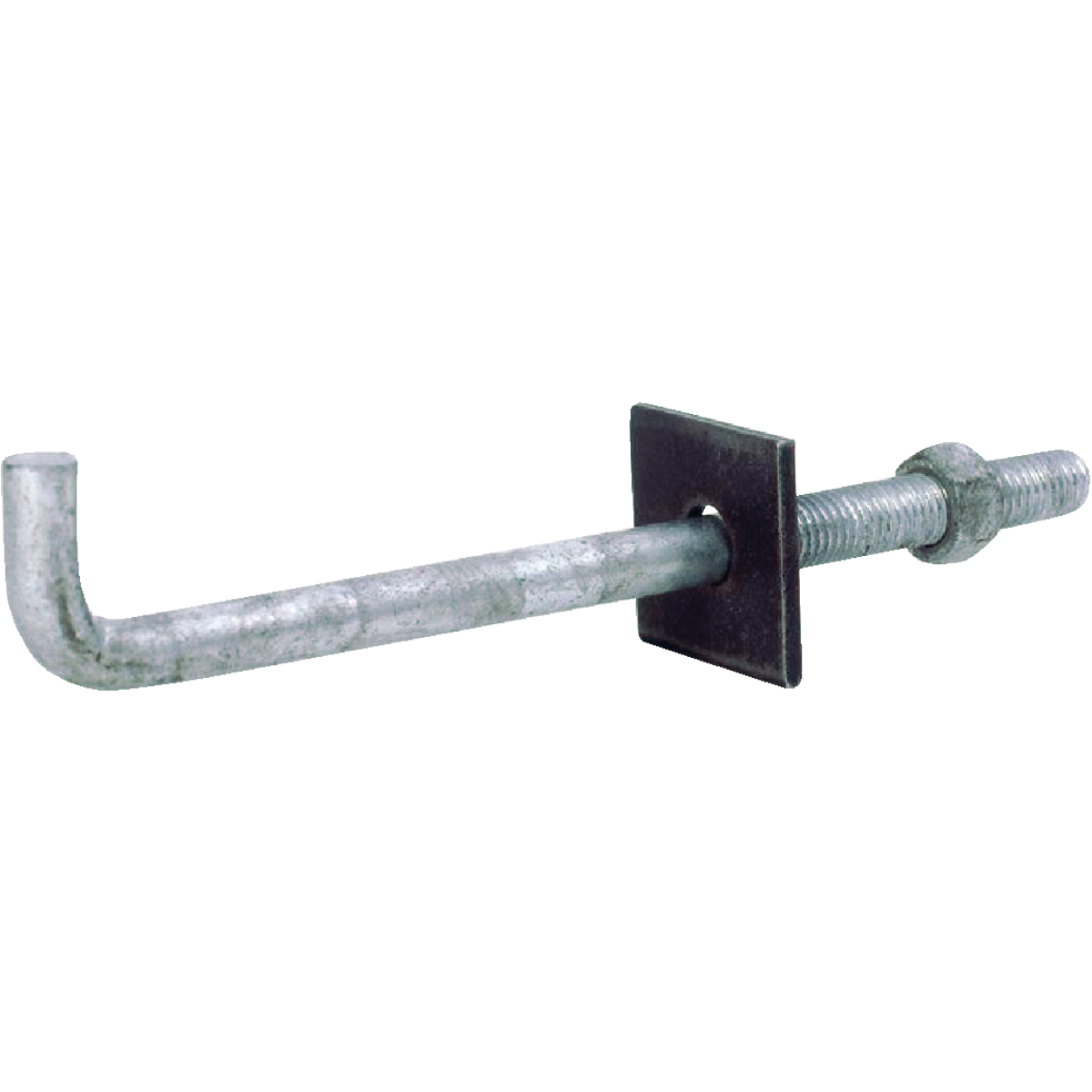 Grip-Rite 5/8 In. X 10 In. Galvanized Anchor Bolt with Nut & Square Washer (25-Count)
