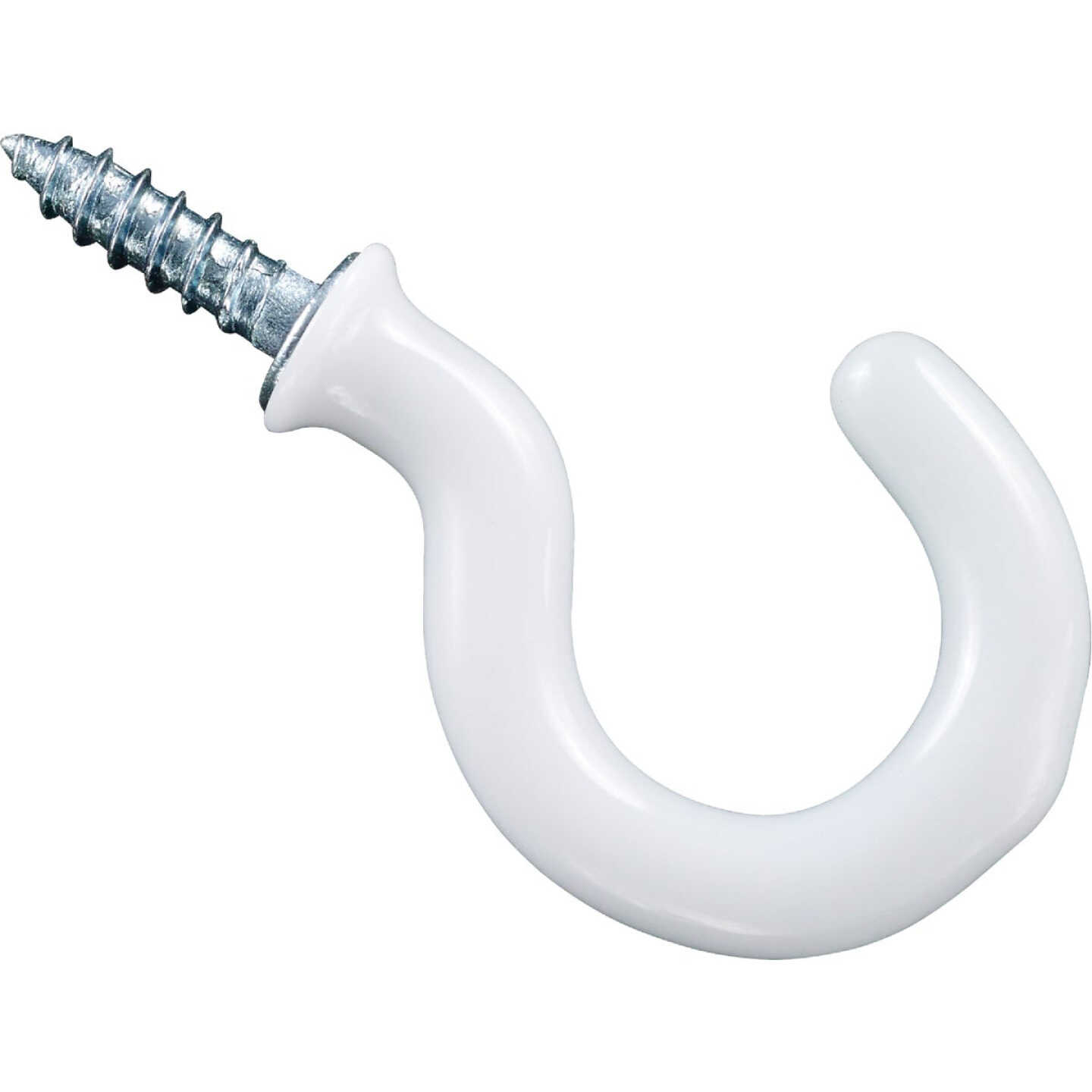 National Hardware 1 In. White Vinyl Cup Hook (30 Count) Image 1