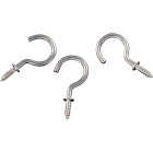 National Hardware 1 In. Satin Nickel Cup Hook (30-Count) Image 3