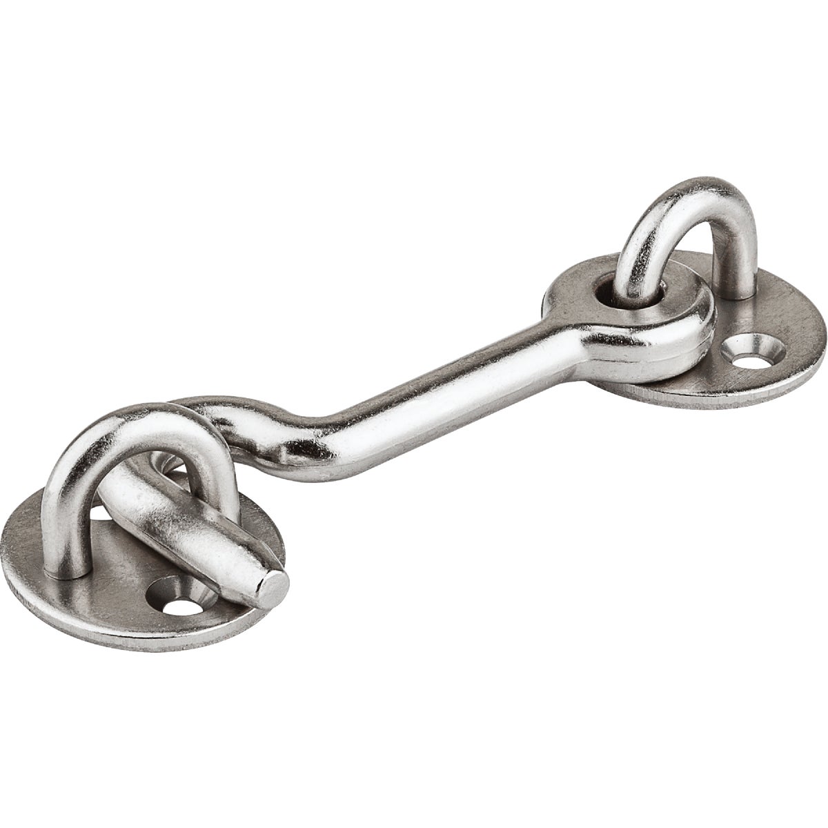 National Hardware Barn Door Satin Nickel Privacy Hook