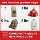 Command Large Bath Hook, White, 1 Hook, 1 Large Strip Image 3