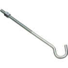National Hardware 3/8 In. x 10 In. Zinc Hook Bolt Image 1
