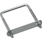 National Hardware 3/8 In. x 3-5/8 In. x 5 In. Zinc Square U Bolt Image 1