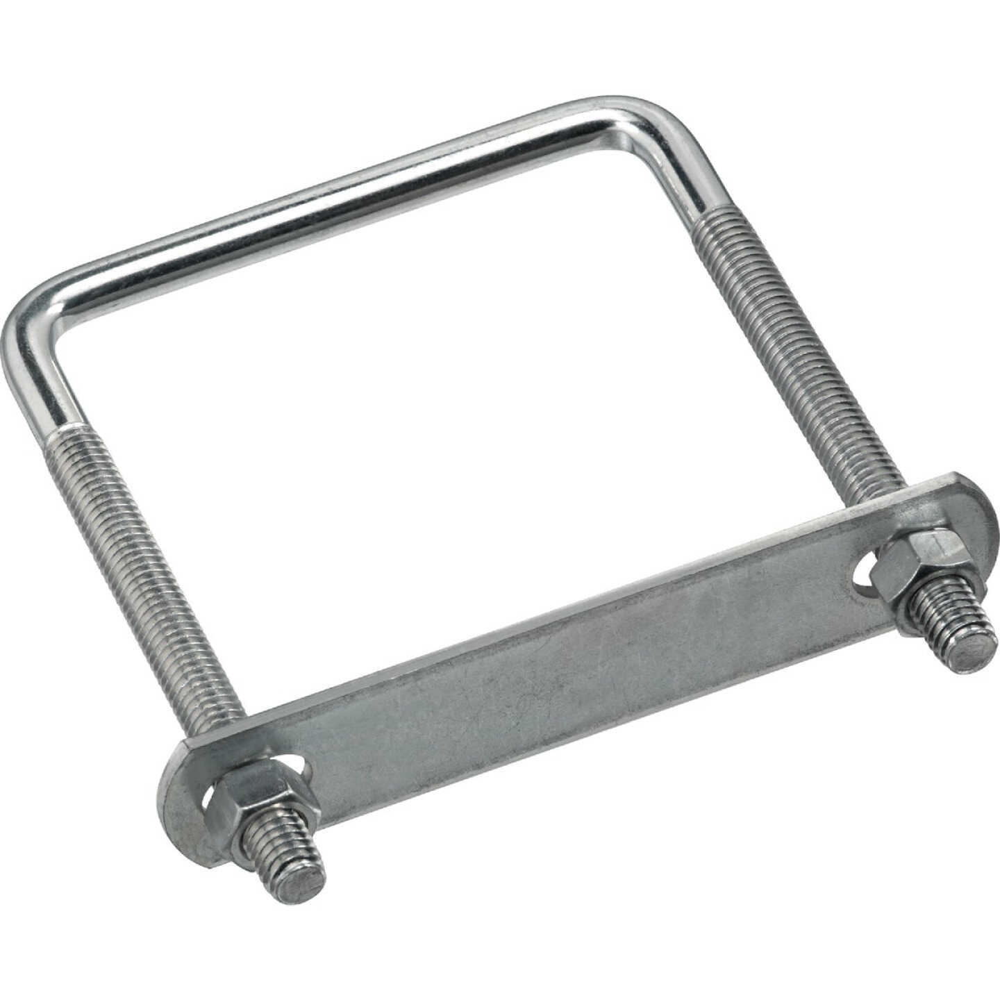 National Hardware 3/8 In. x 3-5/8 In. x 5 In. Zinc Square U Bolt Image 1