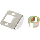 Steel Pro Brushed Nickel Privacy Door Lever Image 5