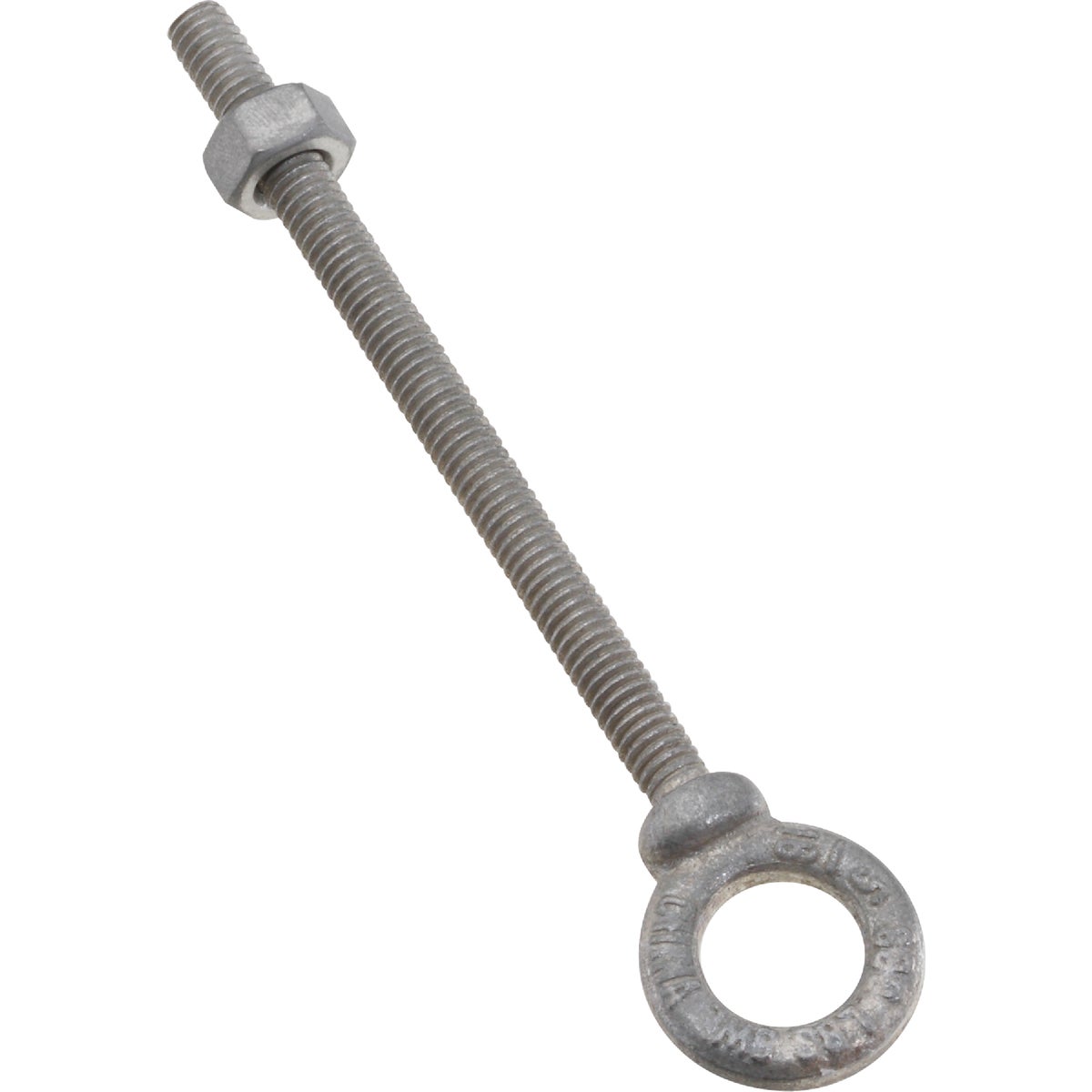 National Hardware 5/16 In. x 4-1/4 In. Galvanized Eye Bolt Image 1