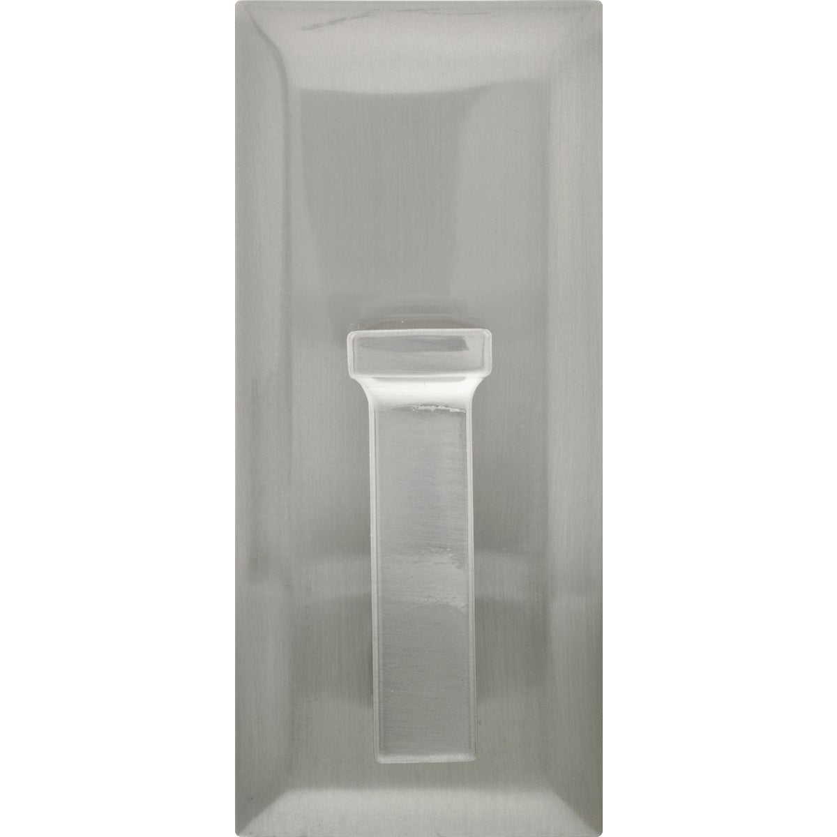 Hillman High and Mighty 25 Lb. Capacity Satin Nickel Rectangular Decorative Hook Image 2