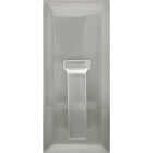 Hillman High and Mighty 25 Lb. Capacity Satin Nickel Rectangular Decorative Hook Image 2