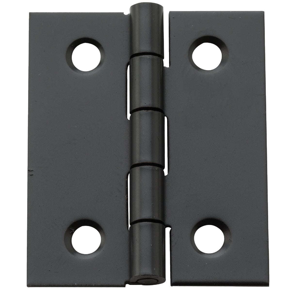 National Hardware 1-1/2 In. X 1-1/4 In. Oil Rubbed Bronze Broad Hinge (2-Pack) Image 1
