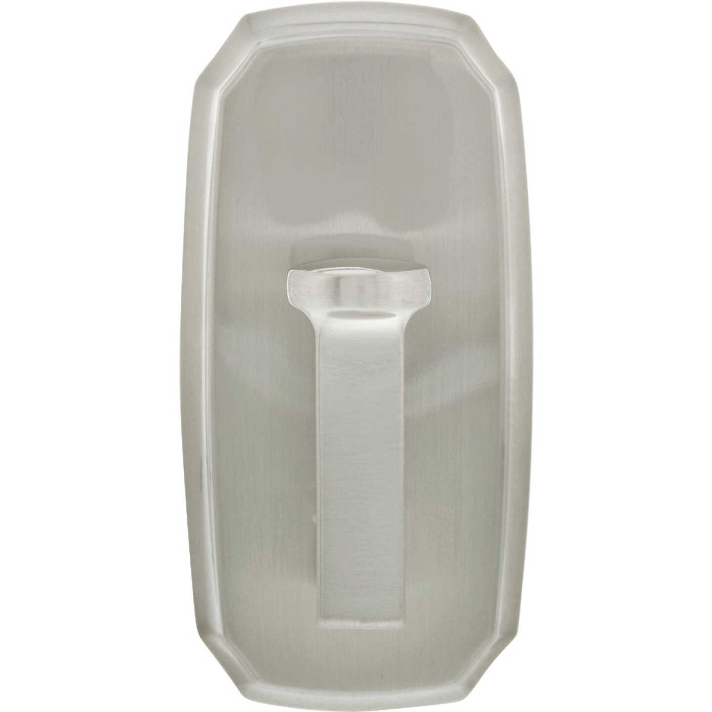 Hillman High and Mighty 15 Lb. Capacity Satin Nickel Scallop Decorative Hook Image 2