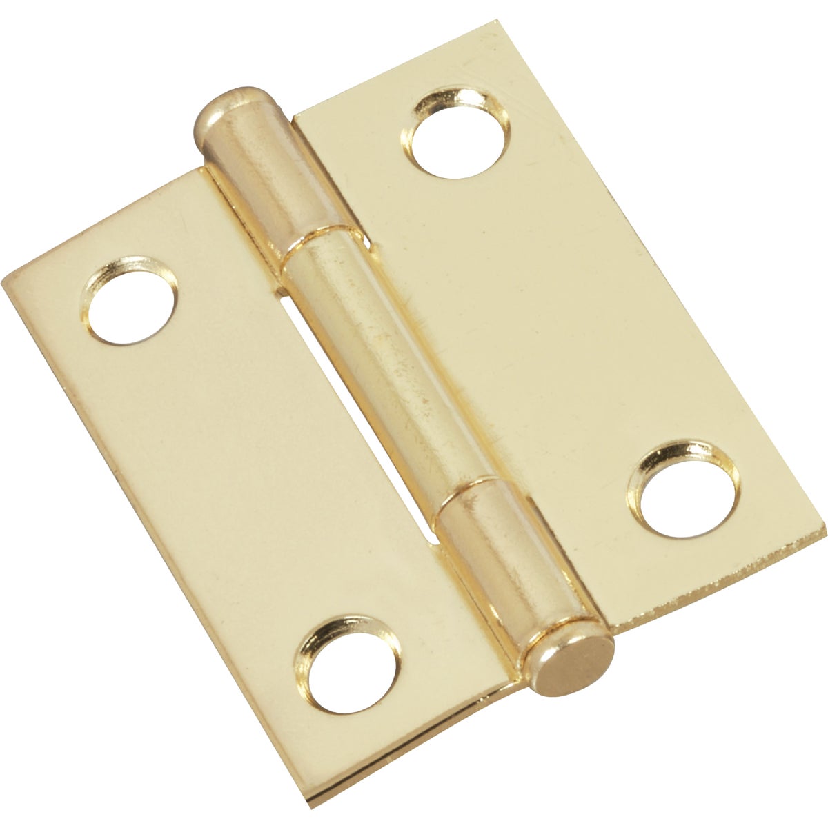 National Hardware 2 In. Brass Full-Inset Pin Hinge (2-Pack) Image 1