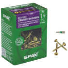 SPAX #8 x 1-1/2 In. T20 Plus Wafer Head Yellow Zinc (Interior) Cabinet Screw (175-Count) Image 1