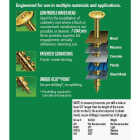 SPAX #8 x 2-1/2 In. T20 Plus Wafer Head Yellow Zinc (Interior) Cabinet Screw (120-Count) Image 4