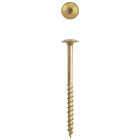 SPAX #10 x 2-1/2 In. T20 Plus Wafer Head Yellow Zinc (Interior) Cabinet Screw (75-Count) Image 3