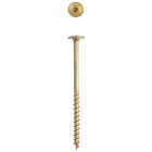 SPAX #10 x 3 In. T20 Plus Wafer Head Yellow Zinc (Interior) Cabinet Screw (65-Count) Image 3