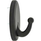 Hillman High and Mighty 25 Lb. Capacity Oil Rubbed Bronze Oval Decorative Hook Image 1