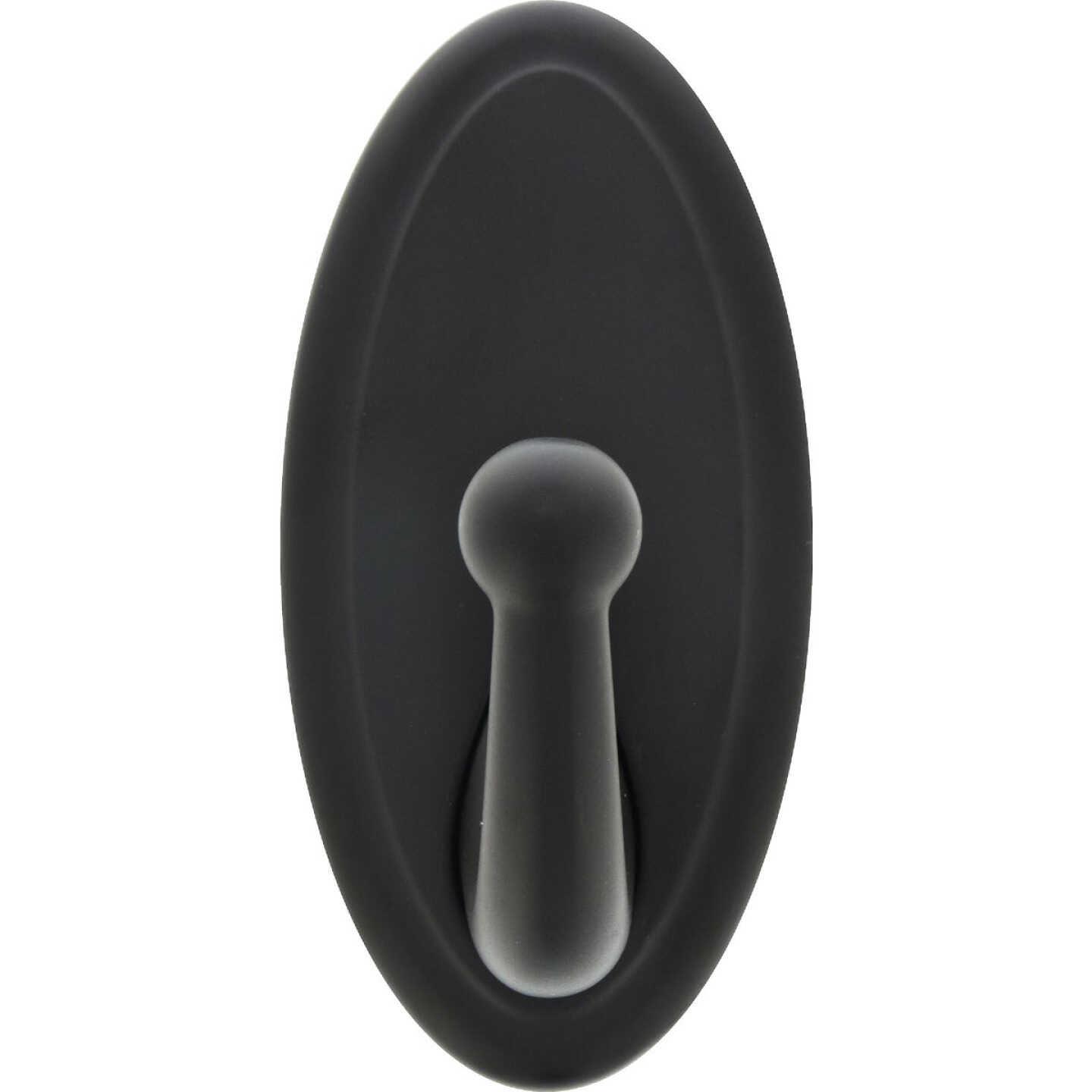 Hillman High and Mighty 25 Lb. Capacity Oil Rubbed Bronze Oval Decorative Hook Image 2