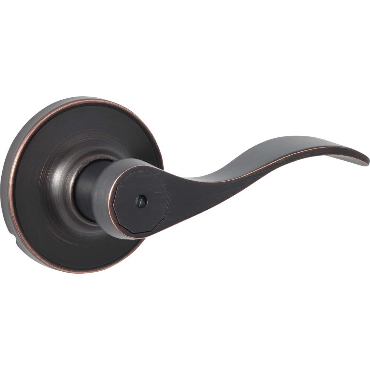 Steel Pro Oil Rubbed Bronze Privacy Door Lever Image 1