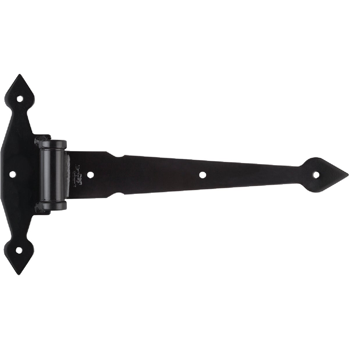 National Hardware 13 In. Black Heavy-Duty Spear Gate T-Hinge