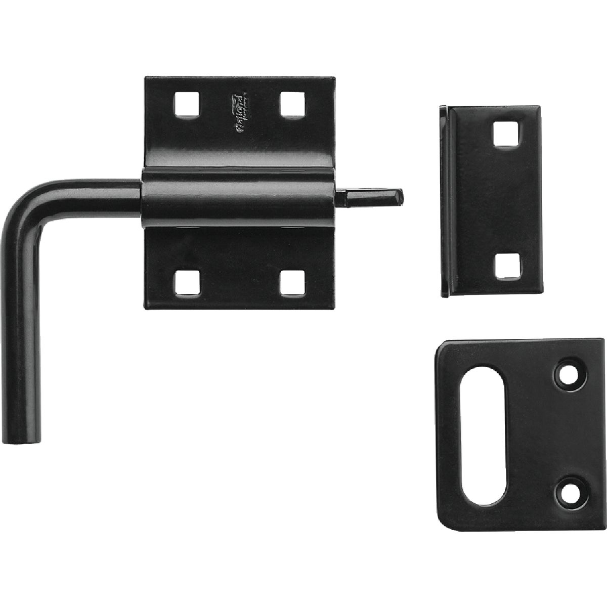 National Hardware Black Slide Bolt Latch
