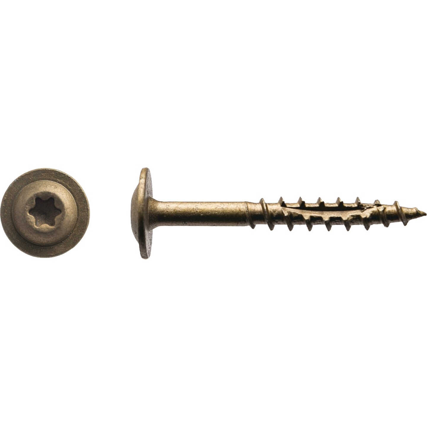 Big Timber #8 x 1-1/4 In. Star Cabinet Screw (1 Lb.) Image 1