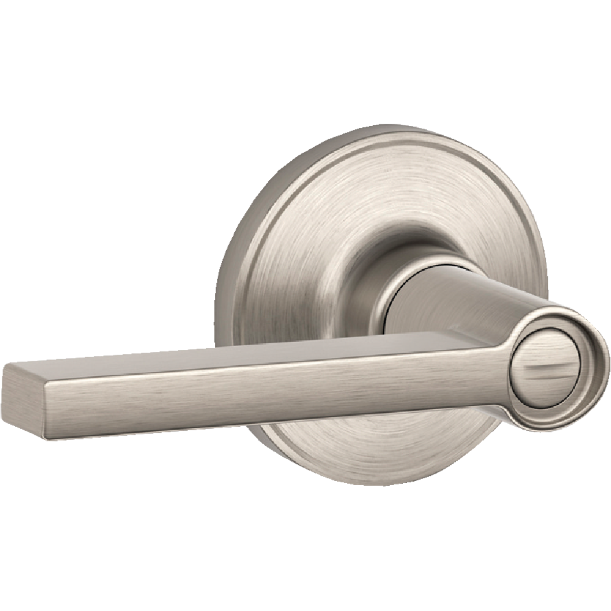 Dexter Solstice Satin Nickel Privacy Door Lever Lockset Image 1