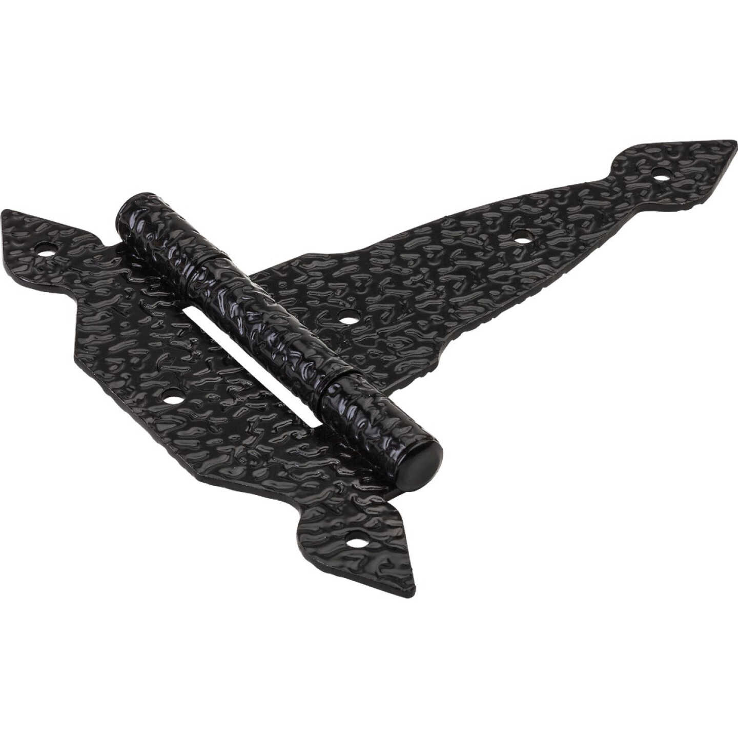 National Hardware 6 In. Black Spear T-Hinge Image 1