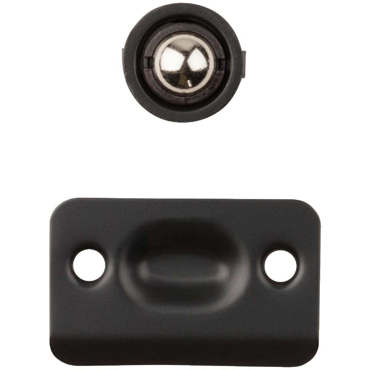 National Hardware Oil Rubbed Bronze Drive-In Ball Catch Image 3