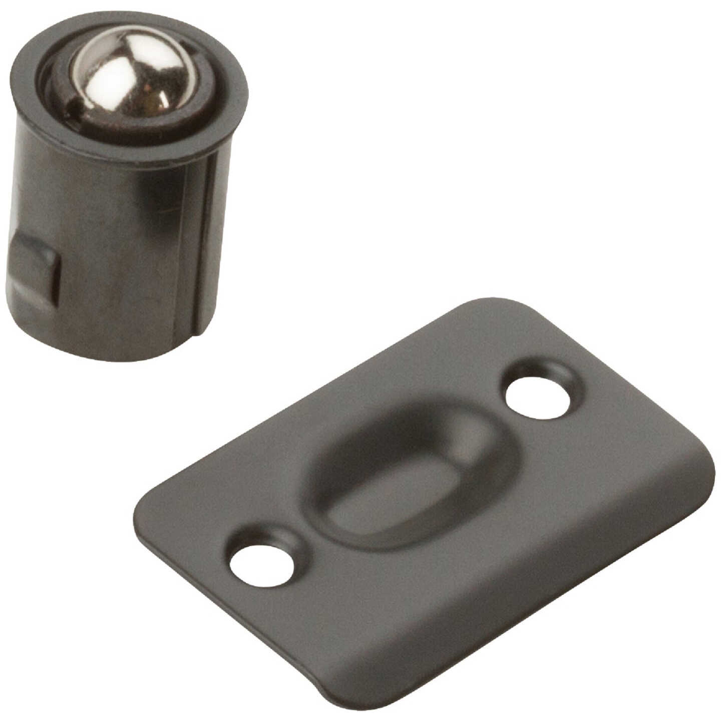 National Hardware Oil Rubbed Bronze Drive-In Ball Catch Image 1