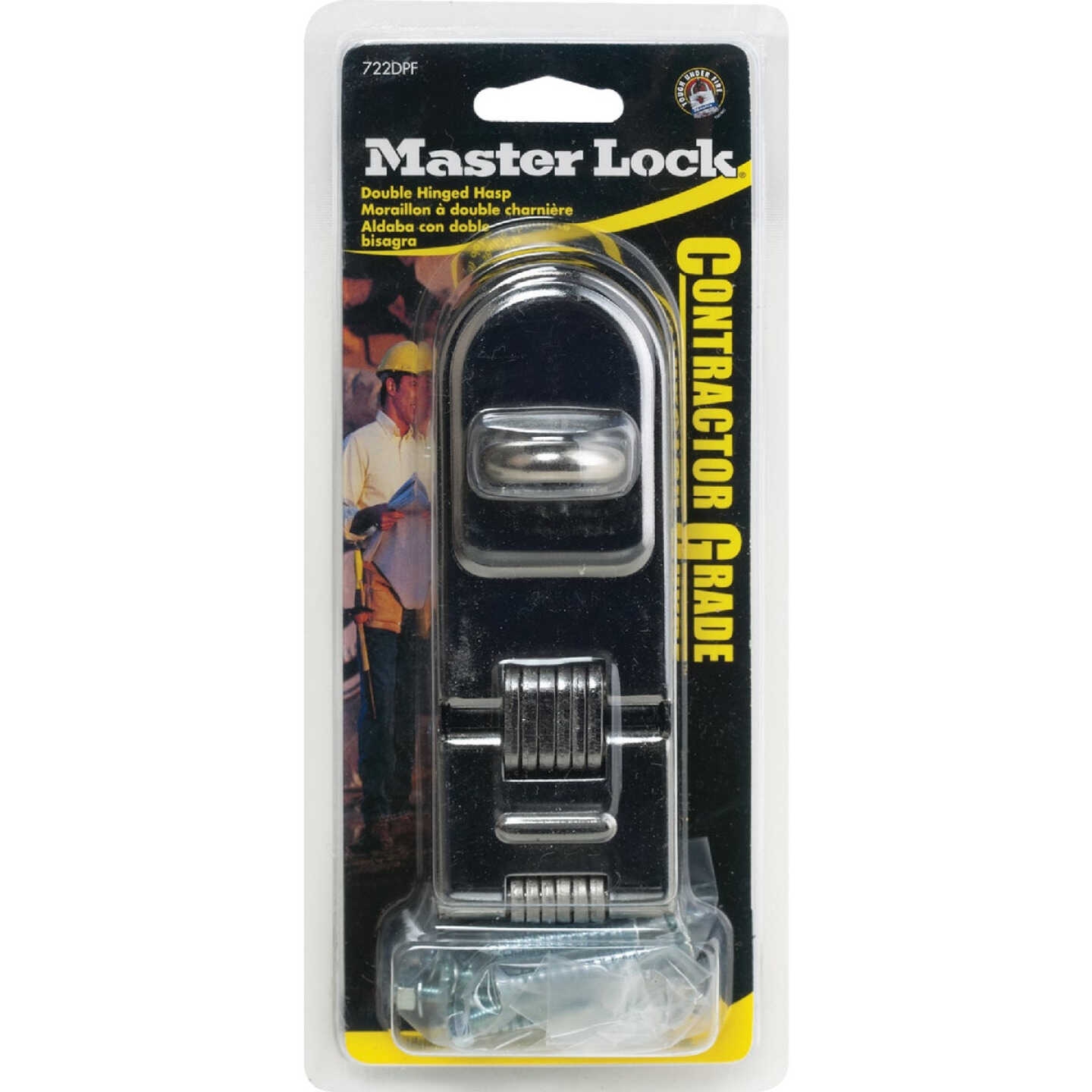 Master Lock High-Security Double Hinge Hasp Image 2