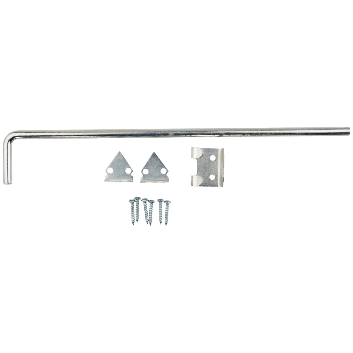 National Hardware 1/2 In. X 18 In. Zinc Plated Steel Cane Bolt Image 3