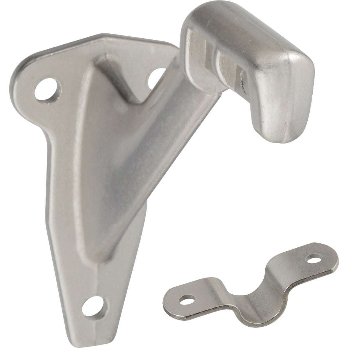 National Hardware Satin Nickel Aluminum Handrail Bracket