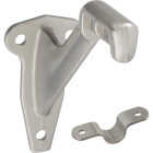 National Hardware Satin Nickel Aluminum Handrail Bracket Image 1